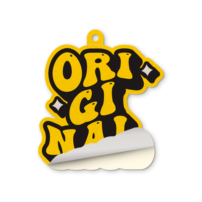 Sticker Tag Vinil Branco Fosco Personalizado