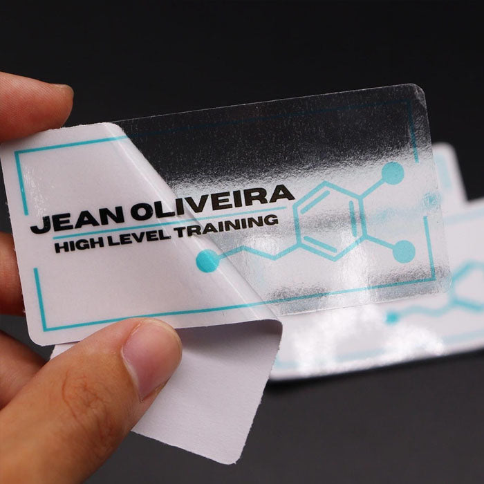 Sticker Personalizado Total Vinil Transparente Brilho