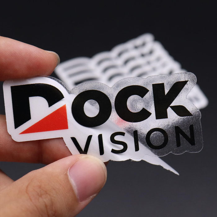 Sticker Personalizado Total Vinil Transparente Brilho