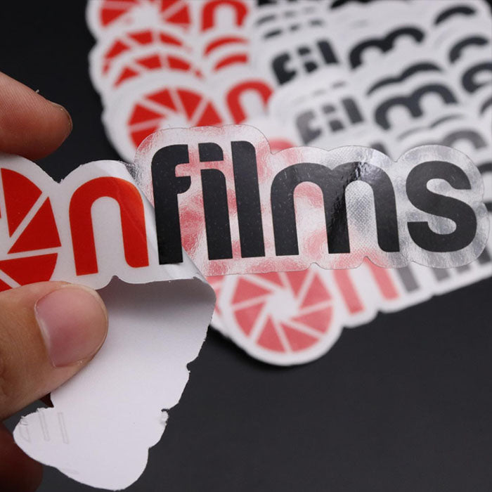 Sticker Personalizado Total Vinil Transparente Brilho