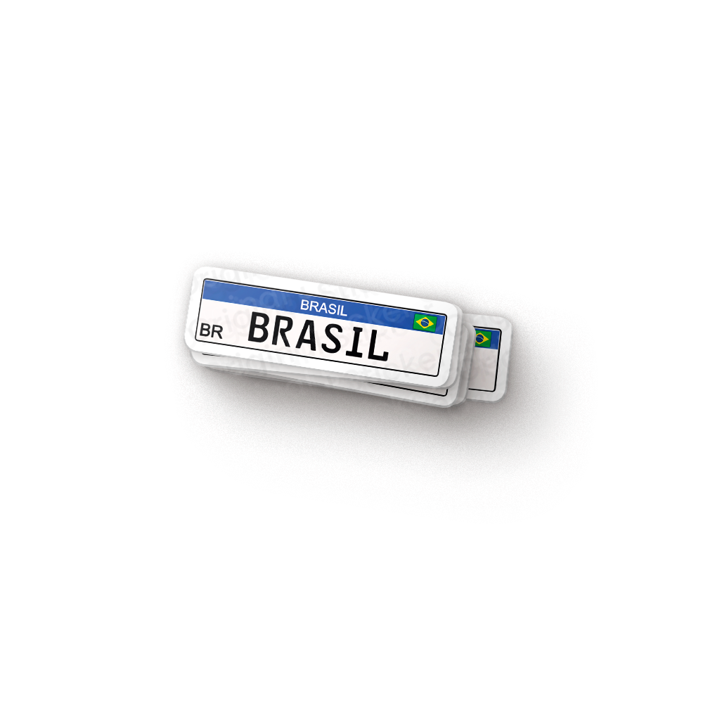 Placa do Hexa