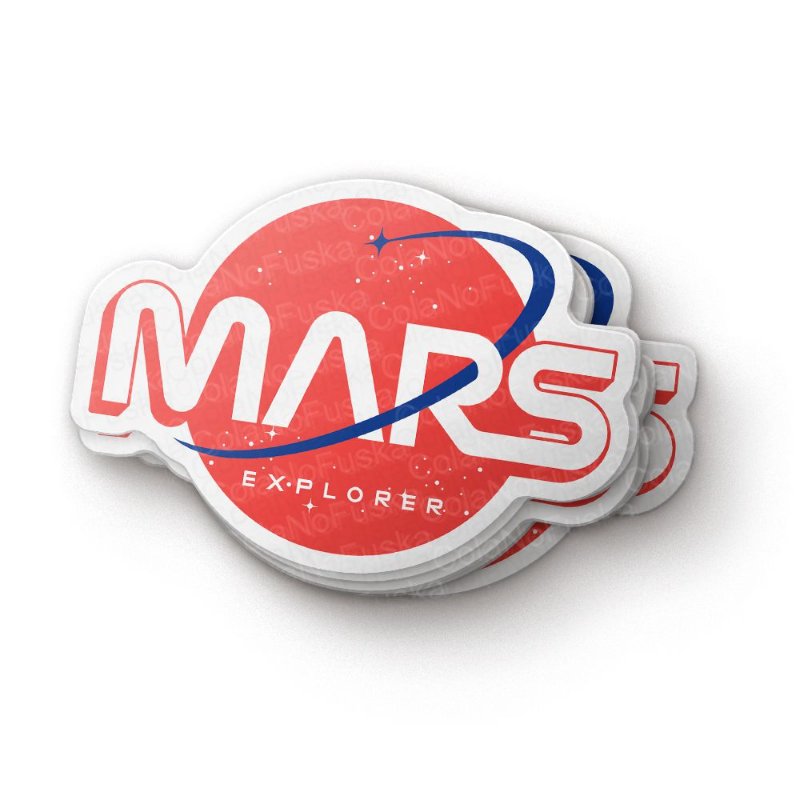 Mars – Original Sticker